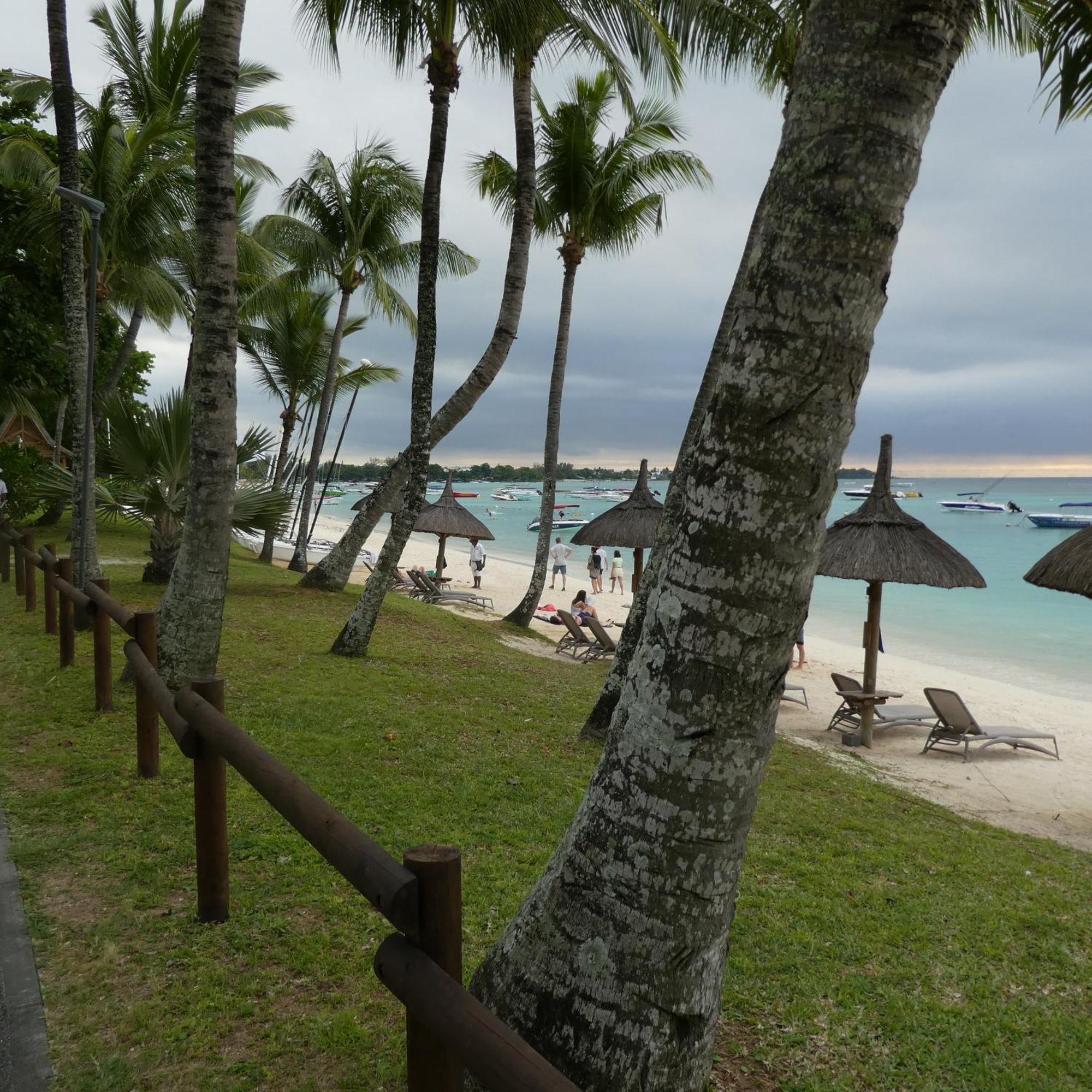 Appartement Le Dauphin Du Lagon Bleu - Plages De Mont Choisy Et De Trou Aux Biches Grand Baie Exteriör bild